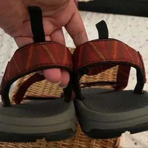 Columbia Mens Charcoal Bright copper Wave Train sandals 11 Columbia Men main image 3